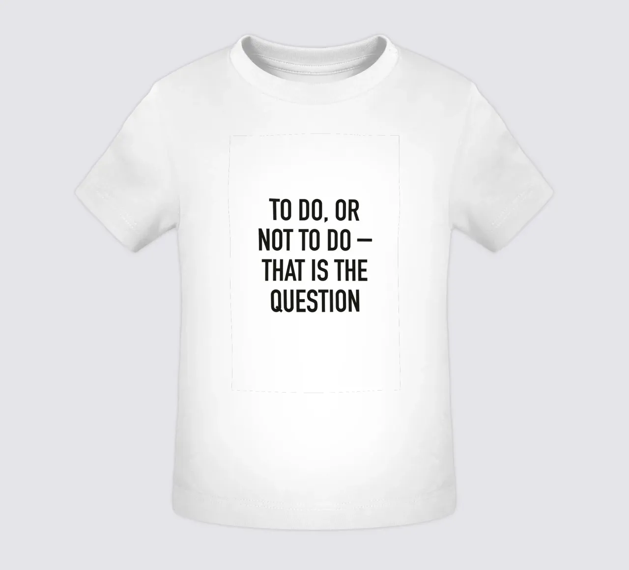 To do or not to do maglietta neonato da Amy & Kurt