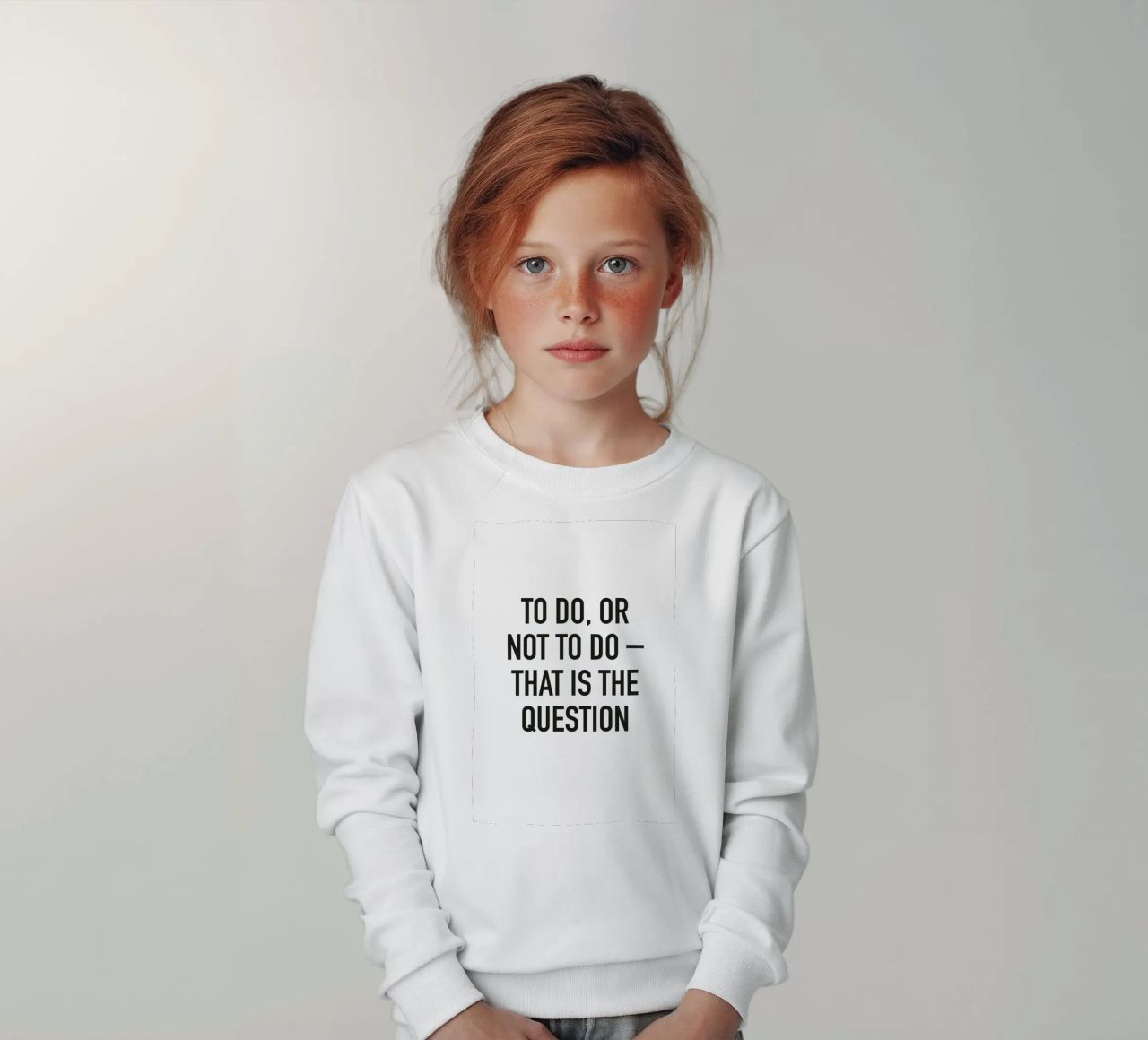 To do or not to do felpa bambino da Amy & Kurt