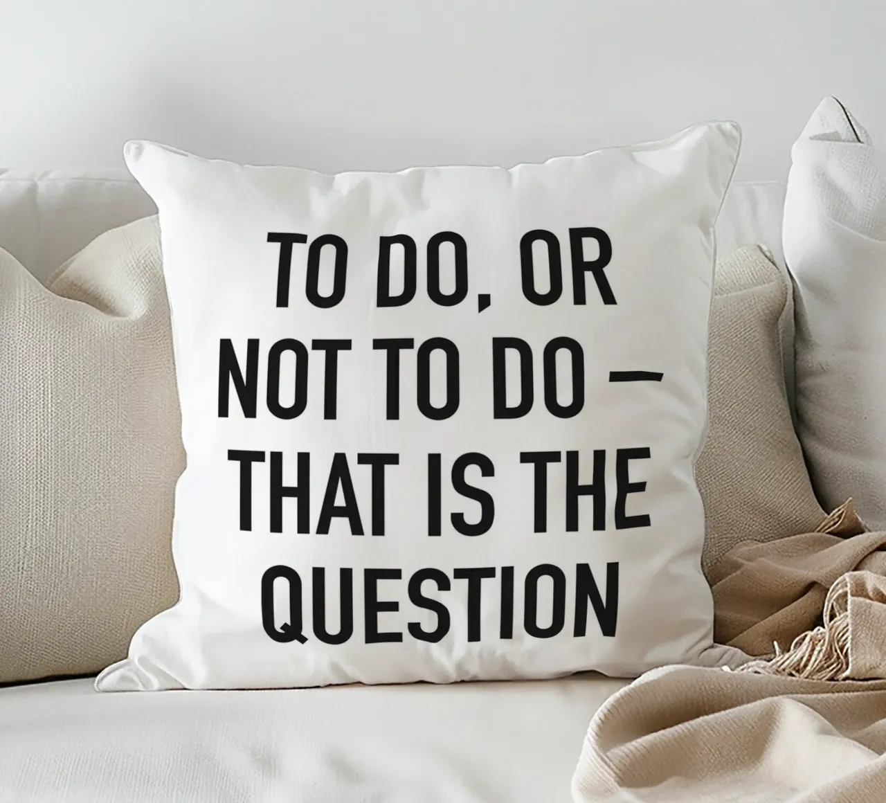 To do or not to do cuscino da Amy & Kurt