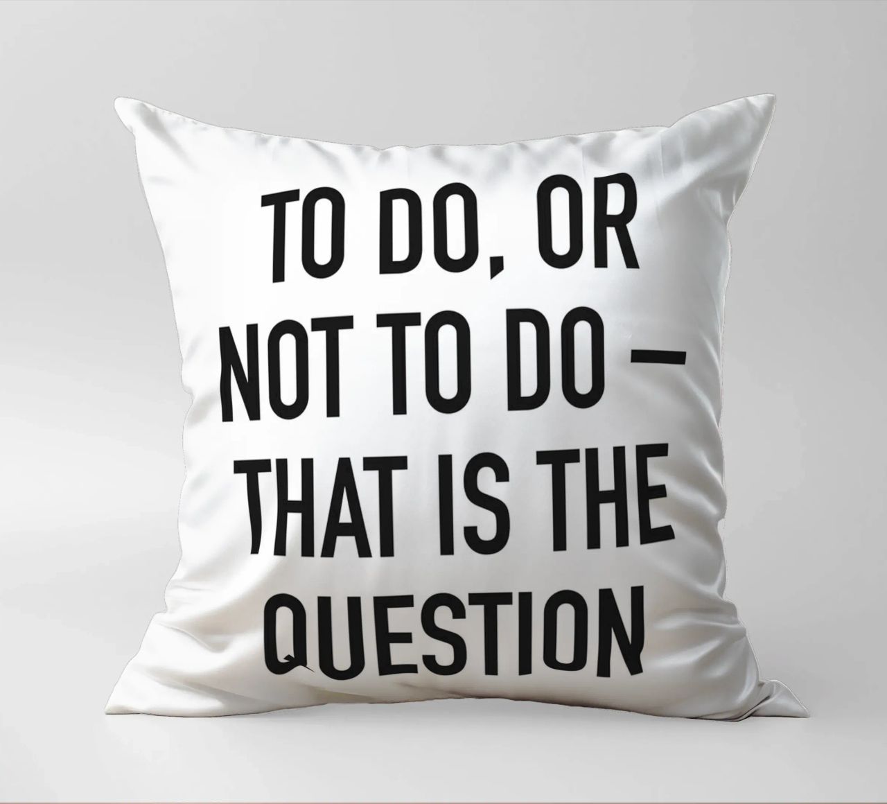 To do or not to do cuscino da Amy & Kurt