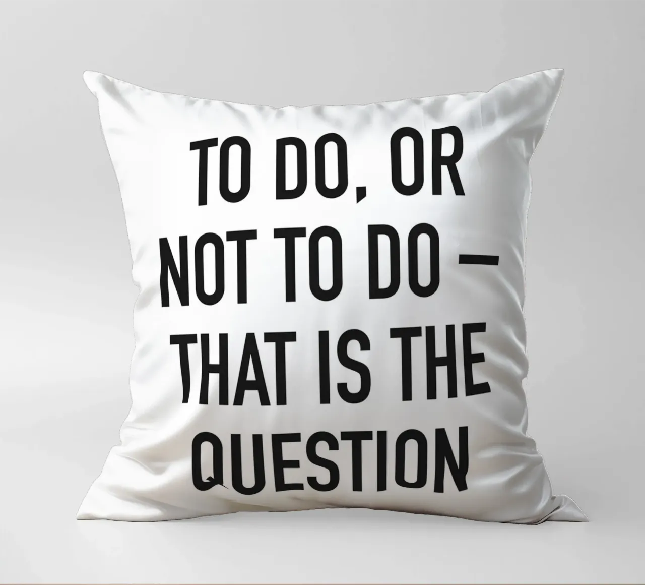 To do or not to do cuscino da Amy & Kurt