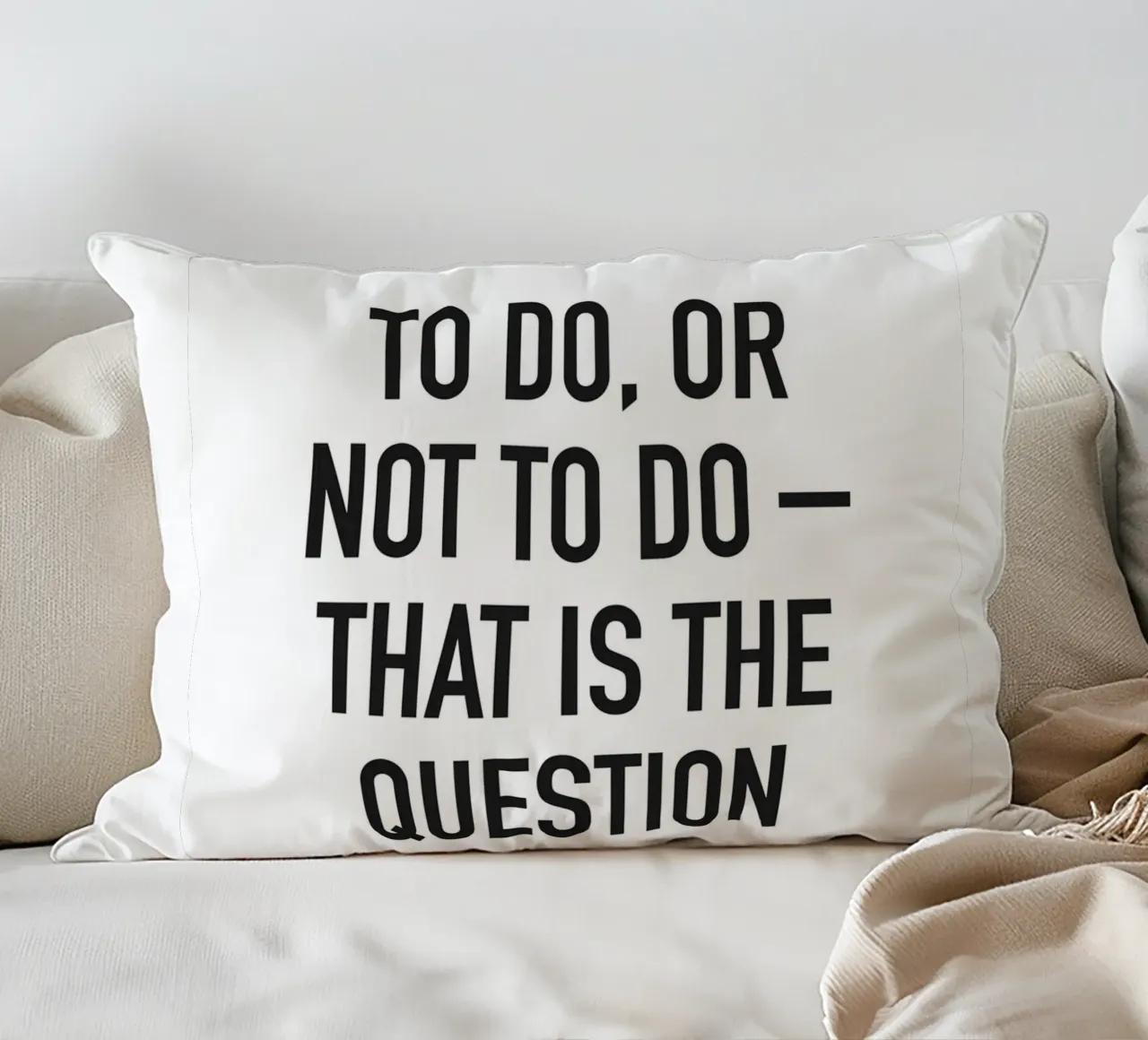 To do or not to do cuscino da Amy & Kurt