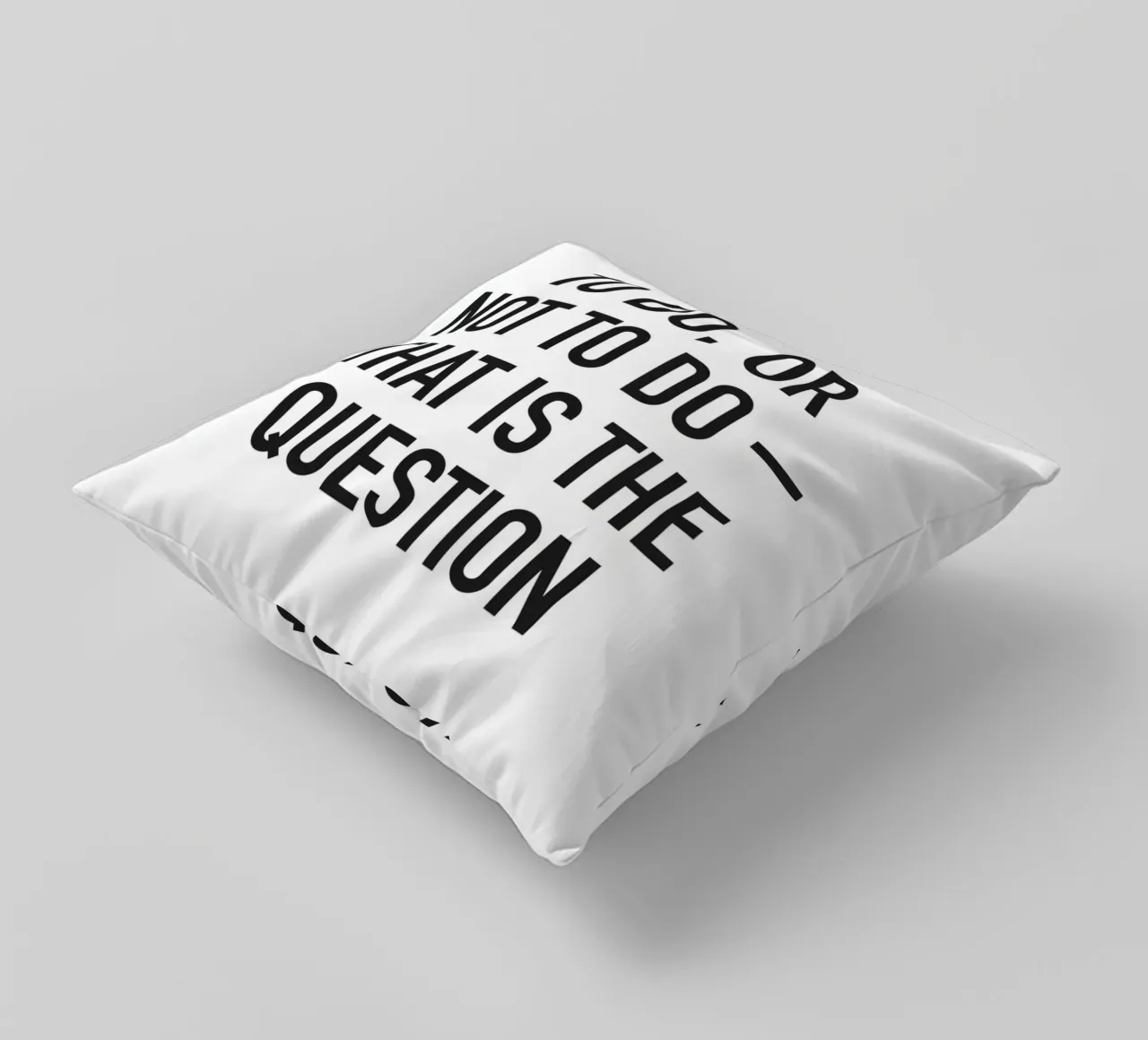 To do or not to do cuscino da Amy & Kurt