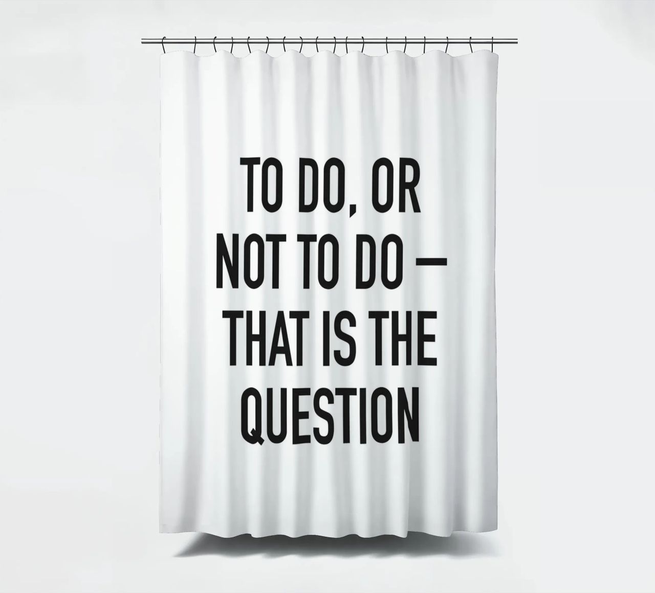 To do or not to do Duschvorhang von Amy & Kurt