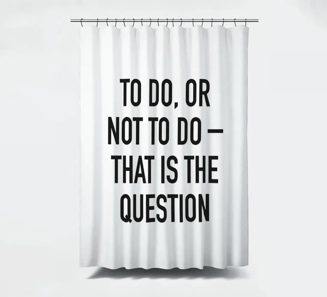 To do or not to do tenda da doccia da Amy & Kurt