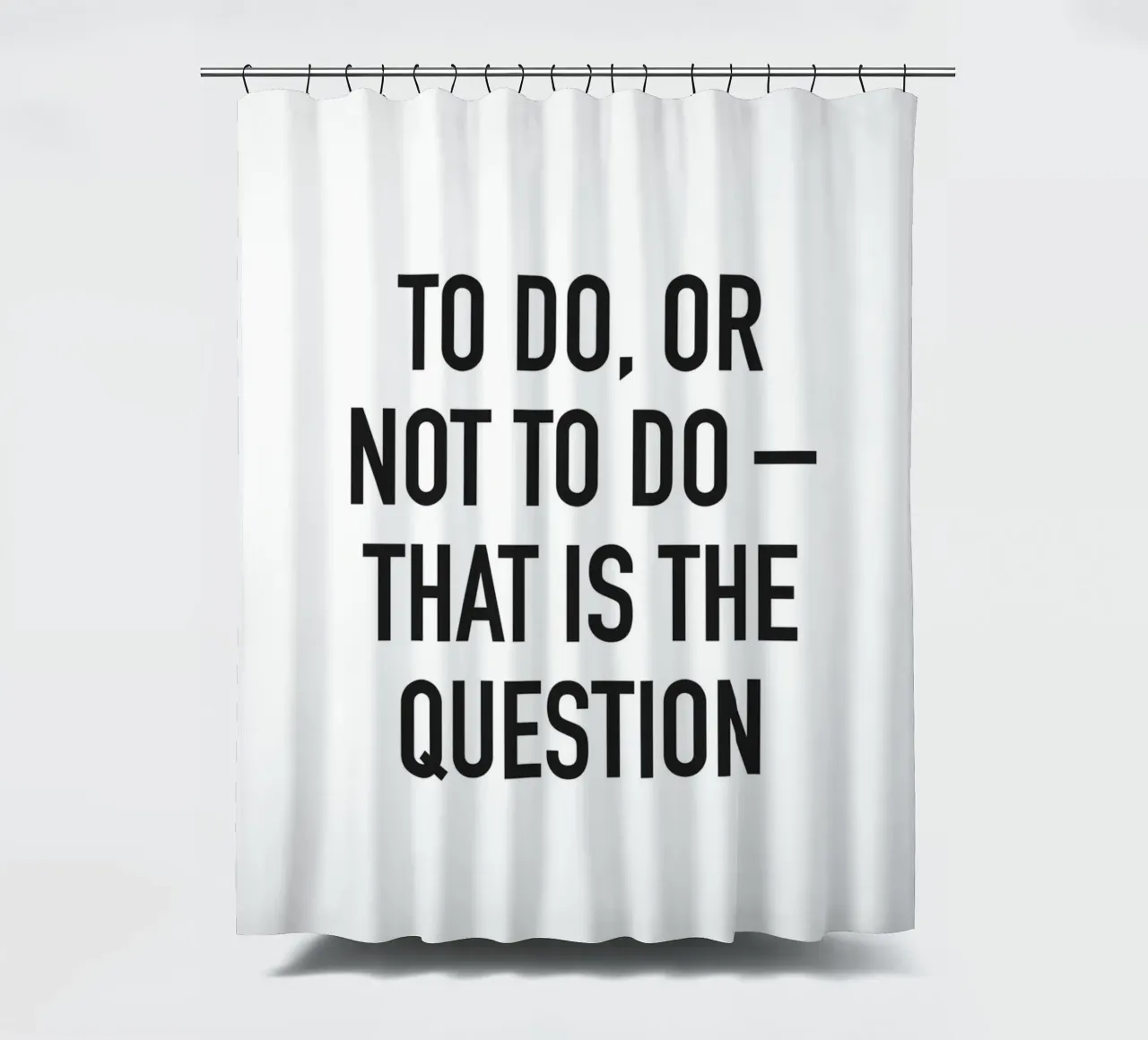 To do or not to do tenda da doccia da Amy & Kurt