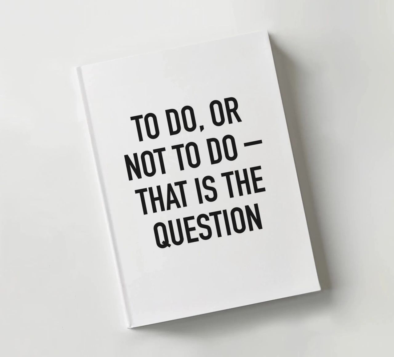 To do or not to do carnet de notes de Amy & Kurt