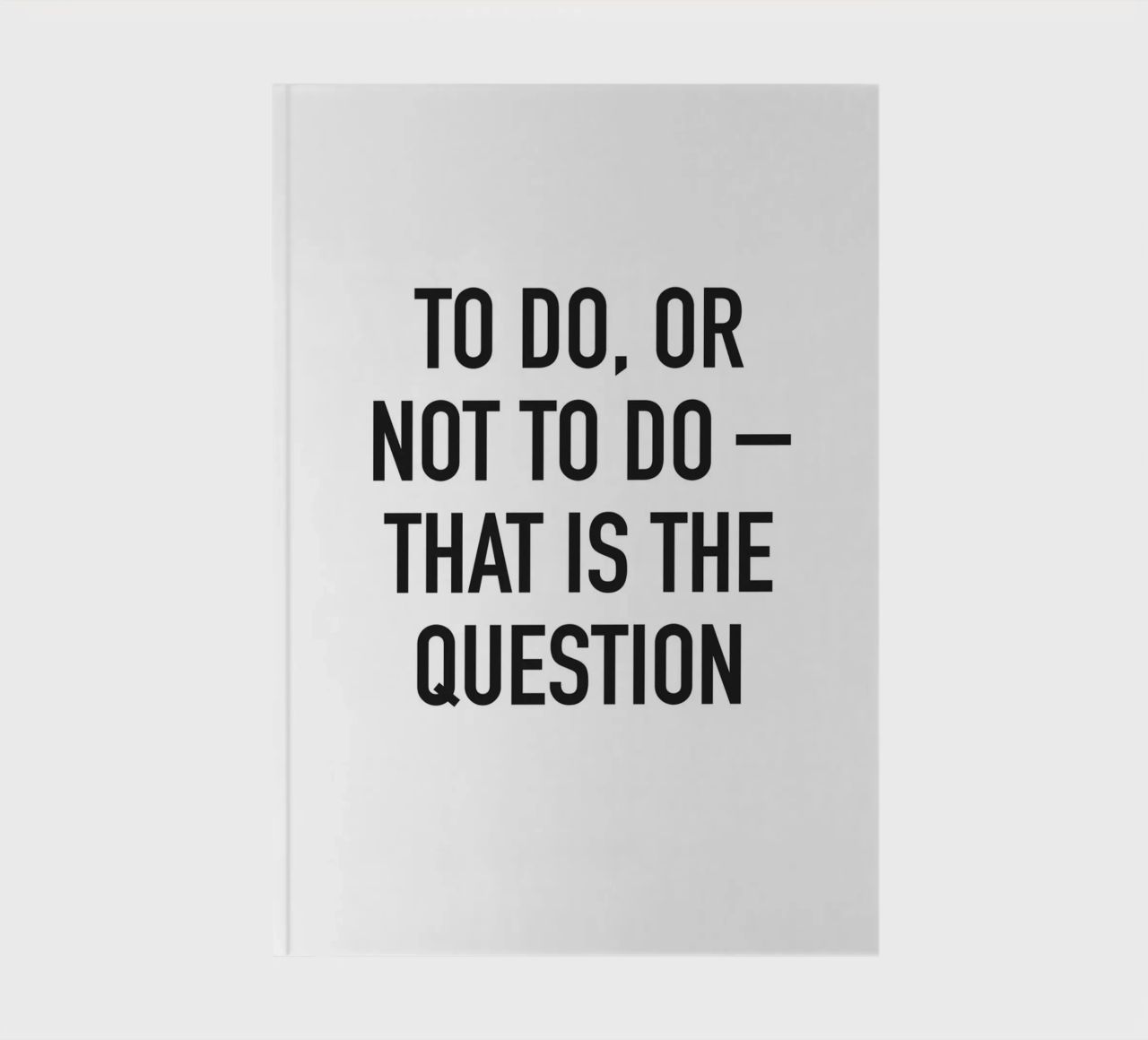 To do or not to do carnet de notes de Amy & Kurt