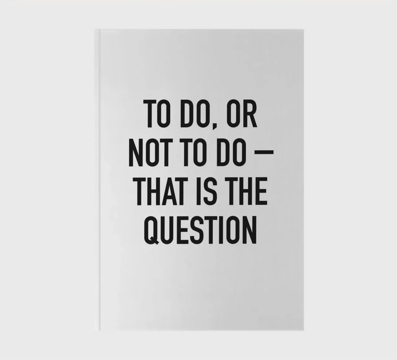 To do or not to do notitieboek van Amy & Kurt