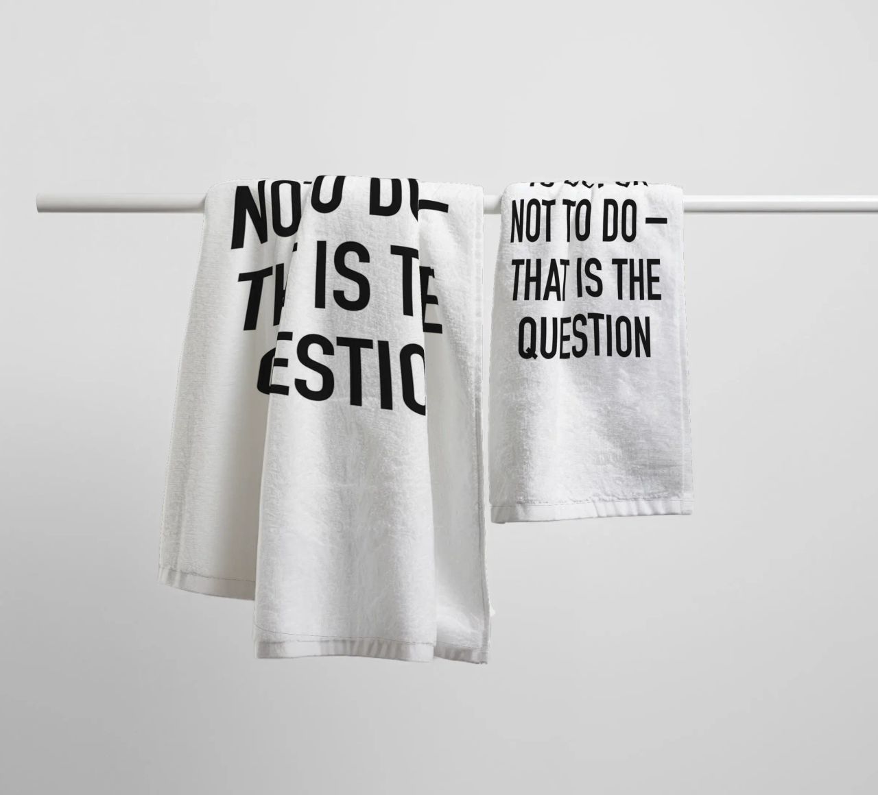 To do or not to do asciugamano da bagno da Amy & Kurt