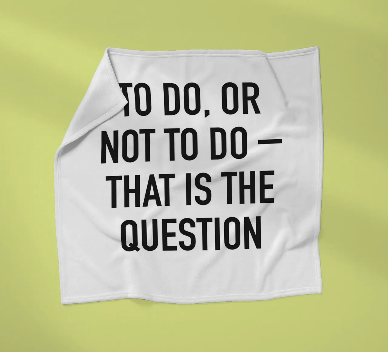 To do or not to do manta de franela de Amy & Kurt