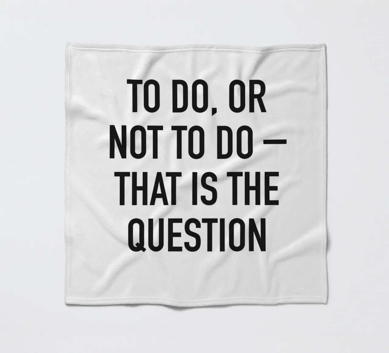To do or not to do manta de franela de Amy & Kurt