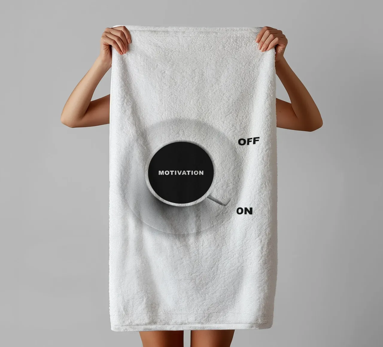 Motivation asciugamano da bagno da Amy & Kurt