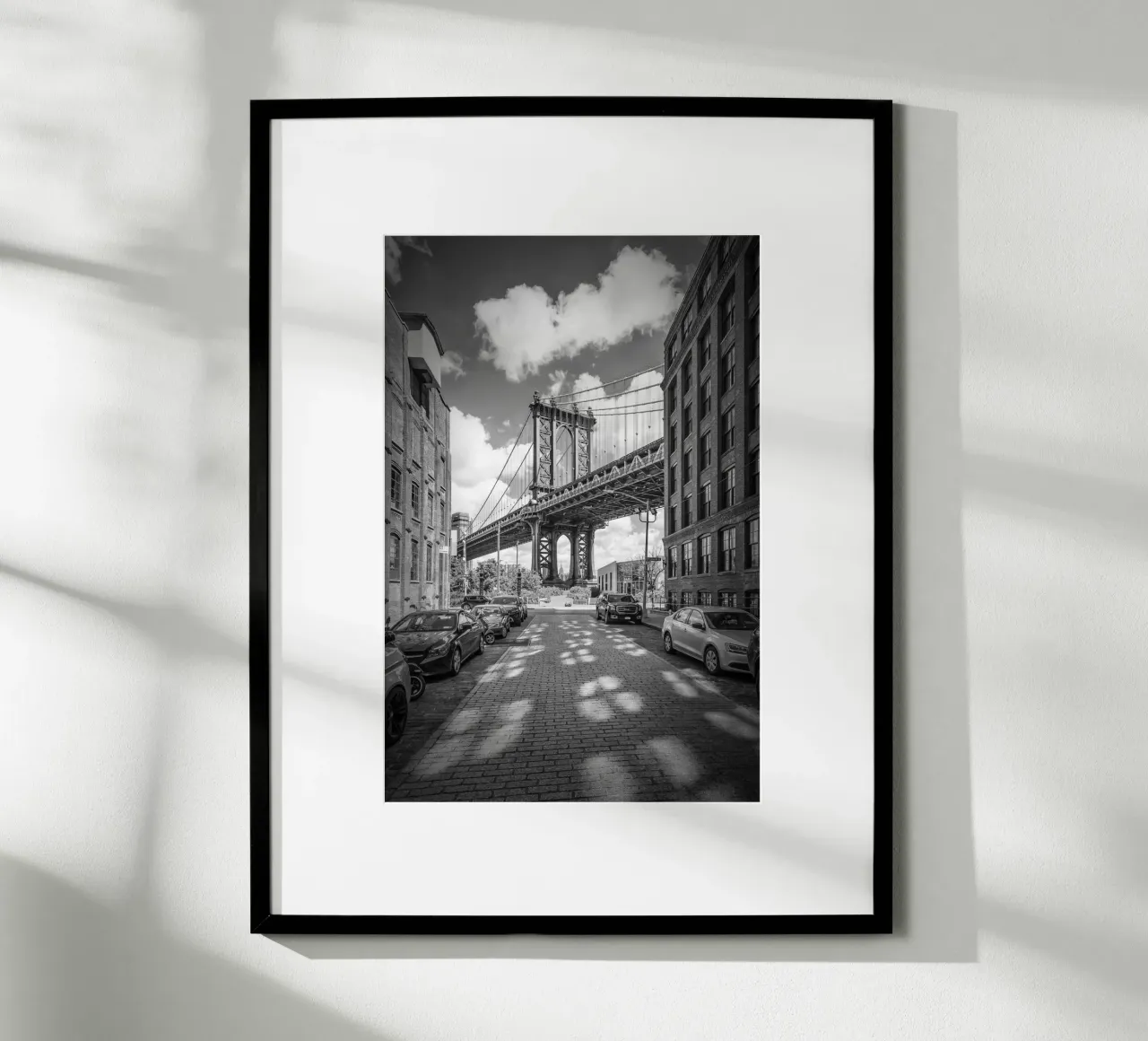 NEW YORK CITY Ponte di Manhattan poster da Melanie Viola