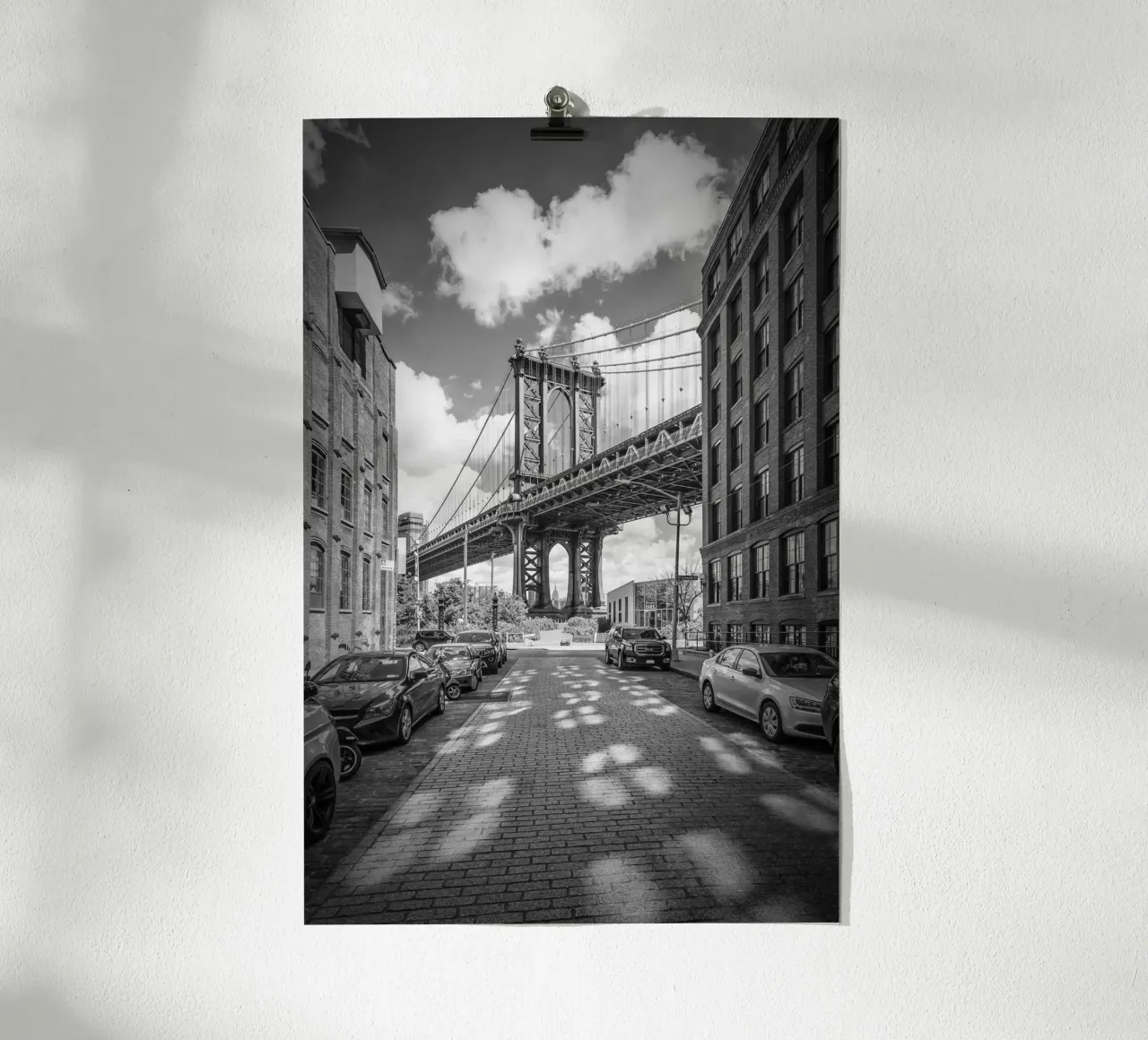 NEW YORK CITY Ponte di Manhattan poster da Melanie Viola