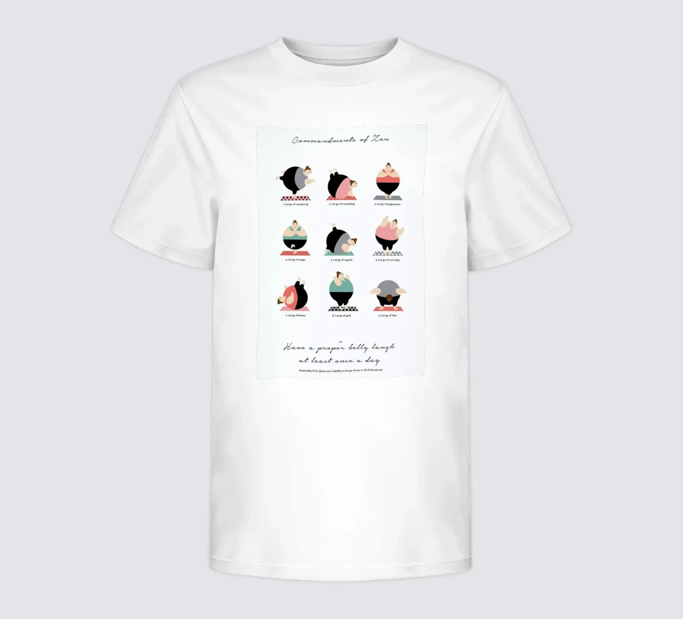 Yoga t-shirt bambini da Maria Kritzas