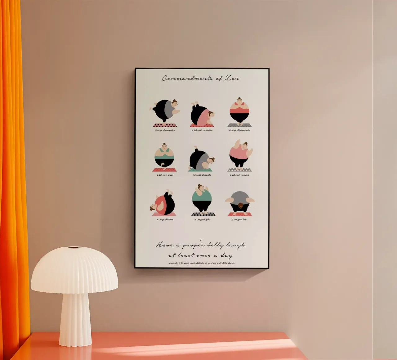 Yoga plexiglass da Maria Kritzas