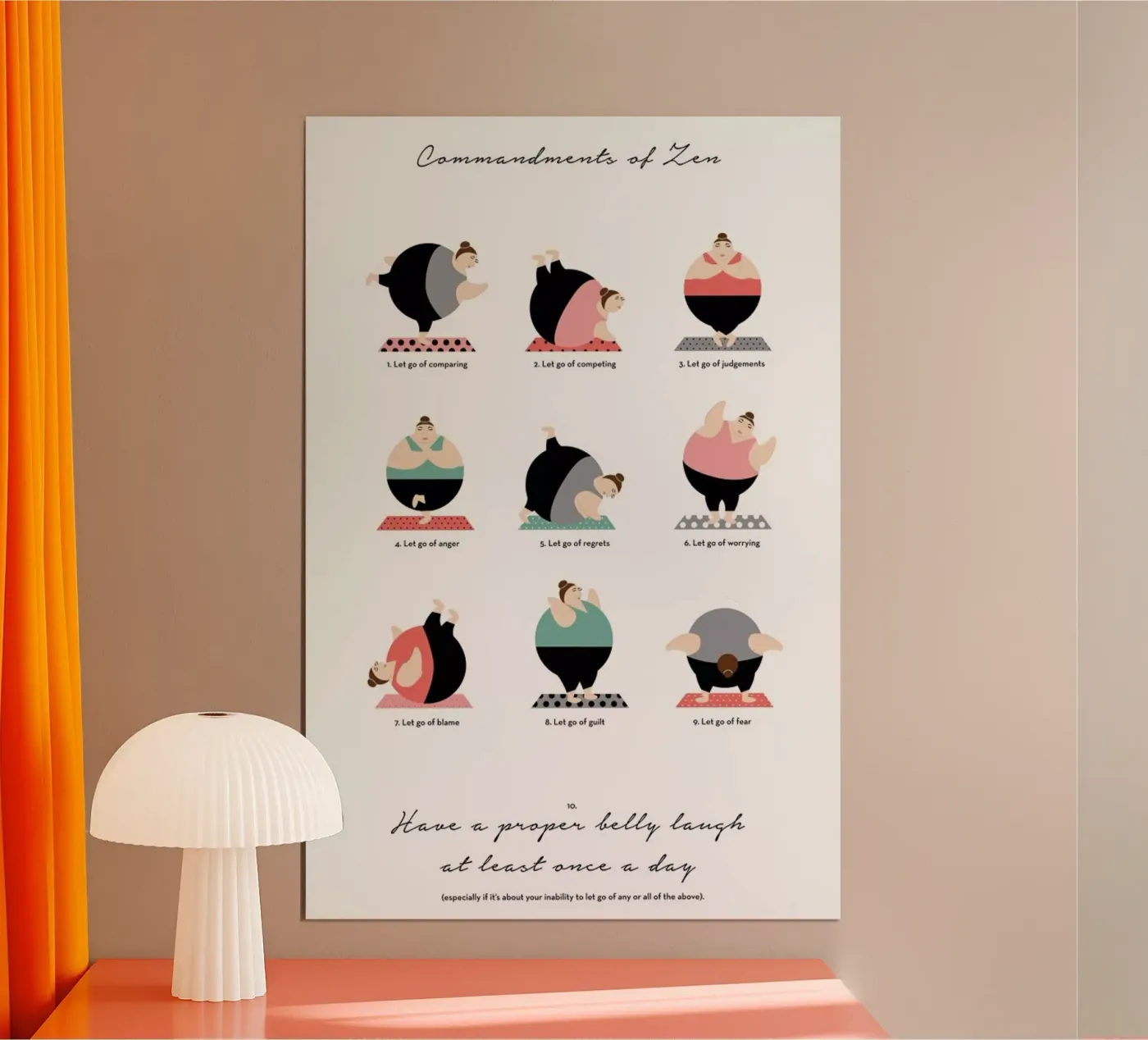 Yoga poster da Maria Kritzas