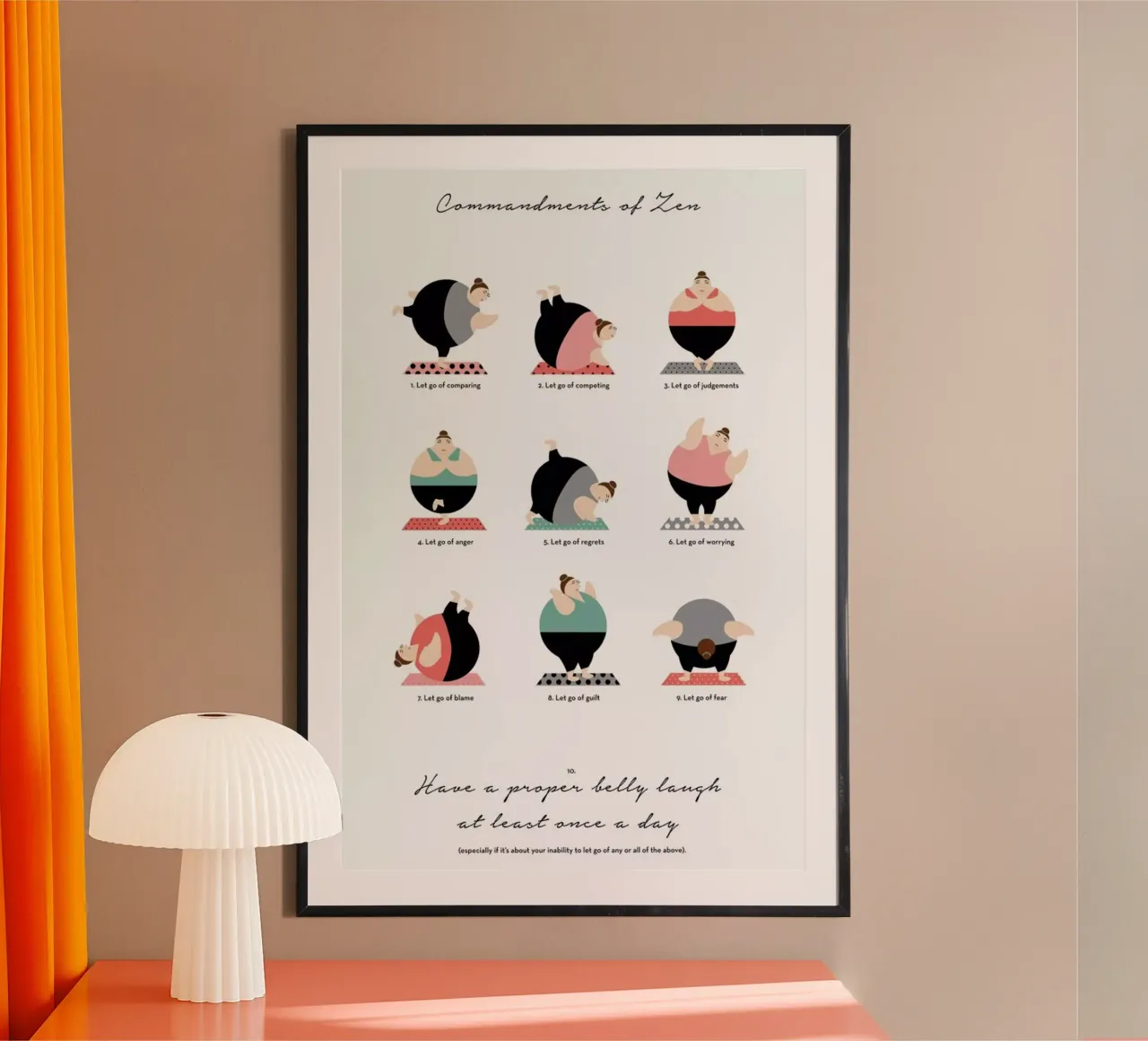 Yoga poster da Maria Kritzas