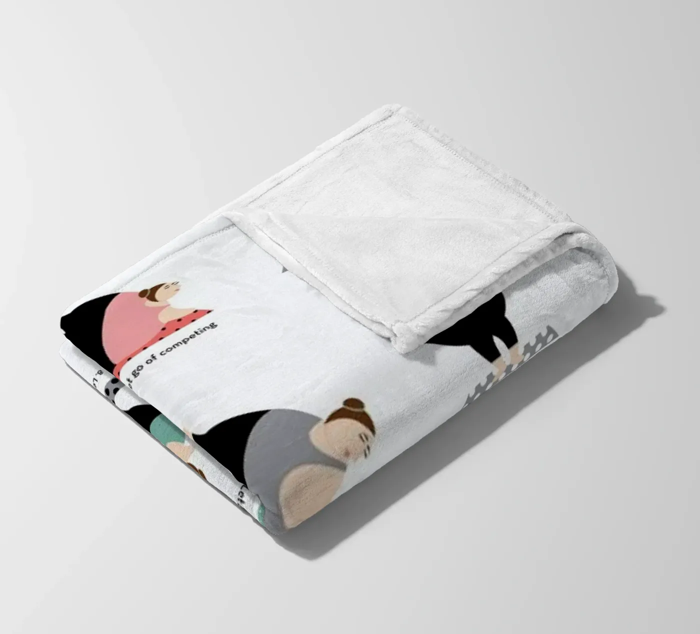 Yoga Fleecedecke von Maria Kritzas