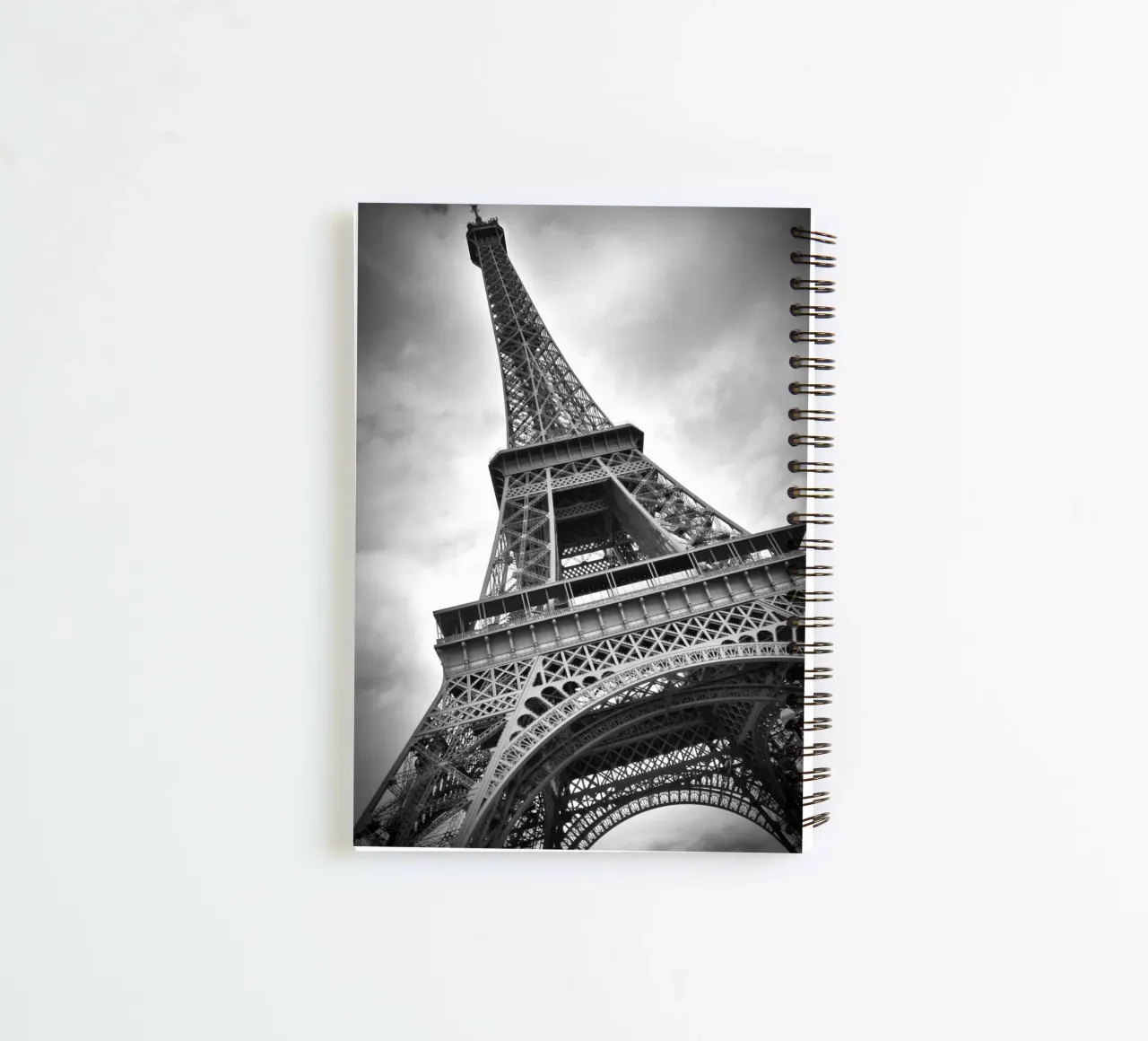 PARIS Eiffel Tower spiral notebook by Melanie Viola