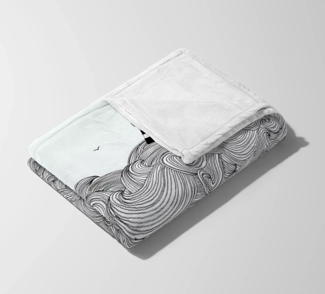 Ocean fleecedeken van Anika Merten