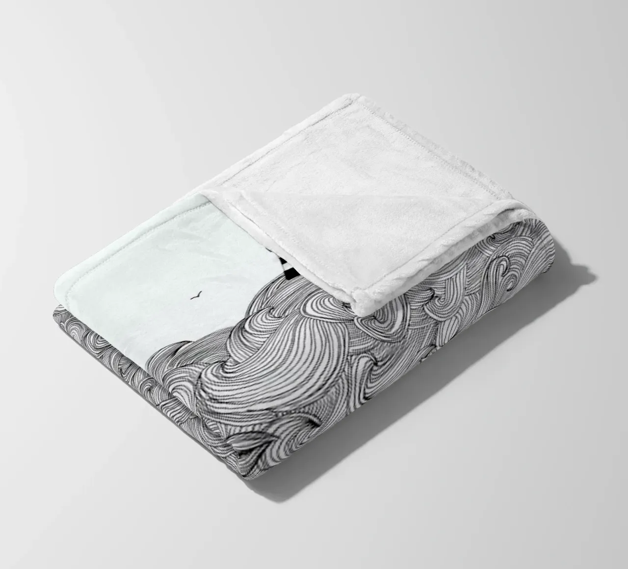 Ocean fleecedeken van Anika Merten