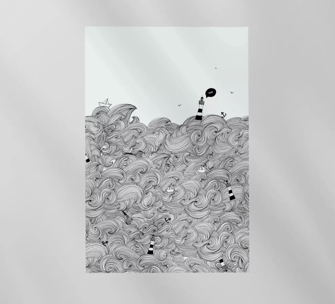 Ocean pellicola backlit da Anika Merten