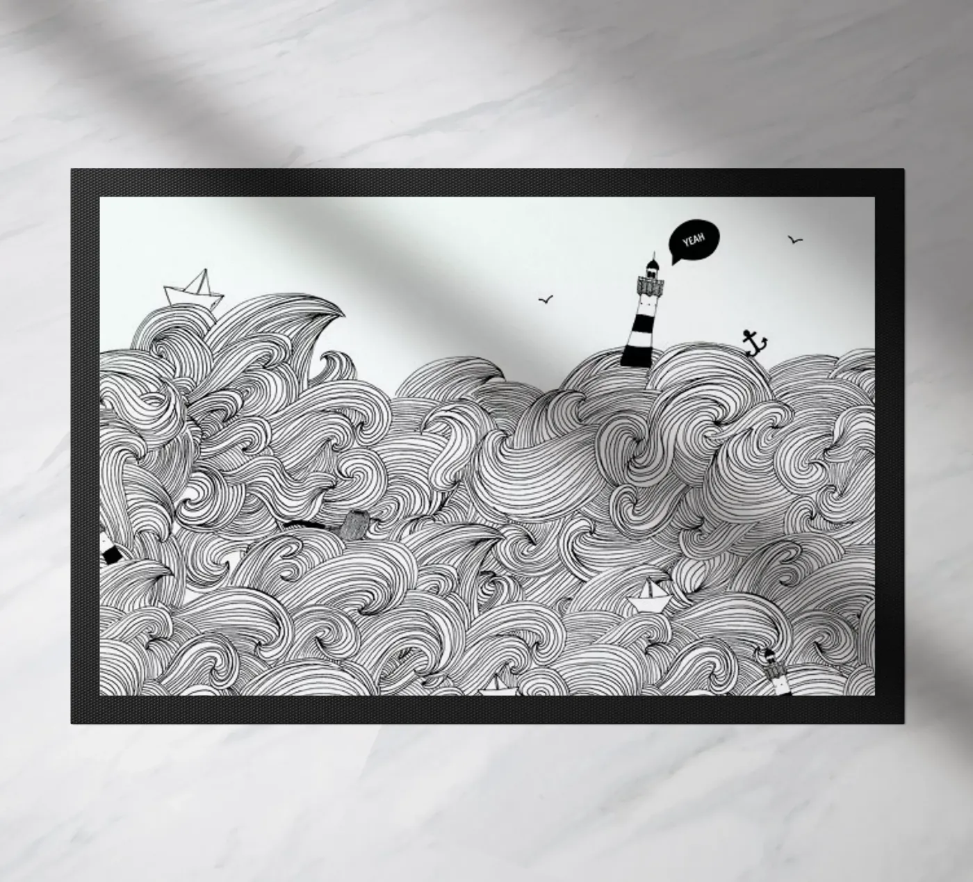 Ocean paillasson de Anika Merten