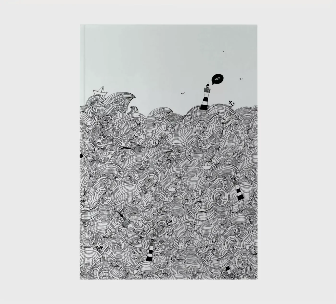 Ocean notebook by Anika Merten