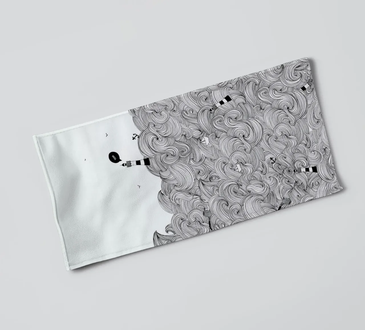 Ocean badhanddoek van Anika Merten