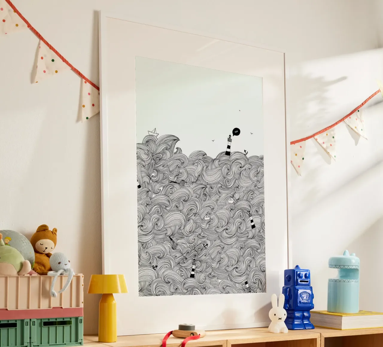 Ocean poster van Anika Merten