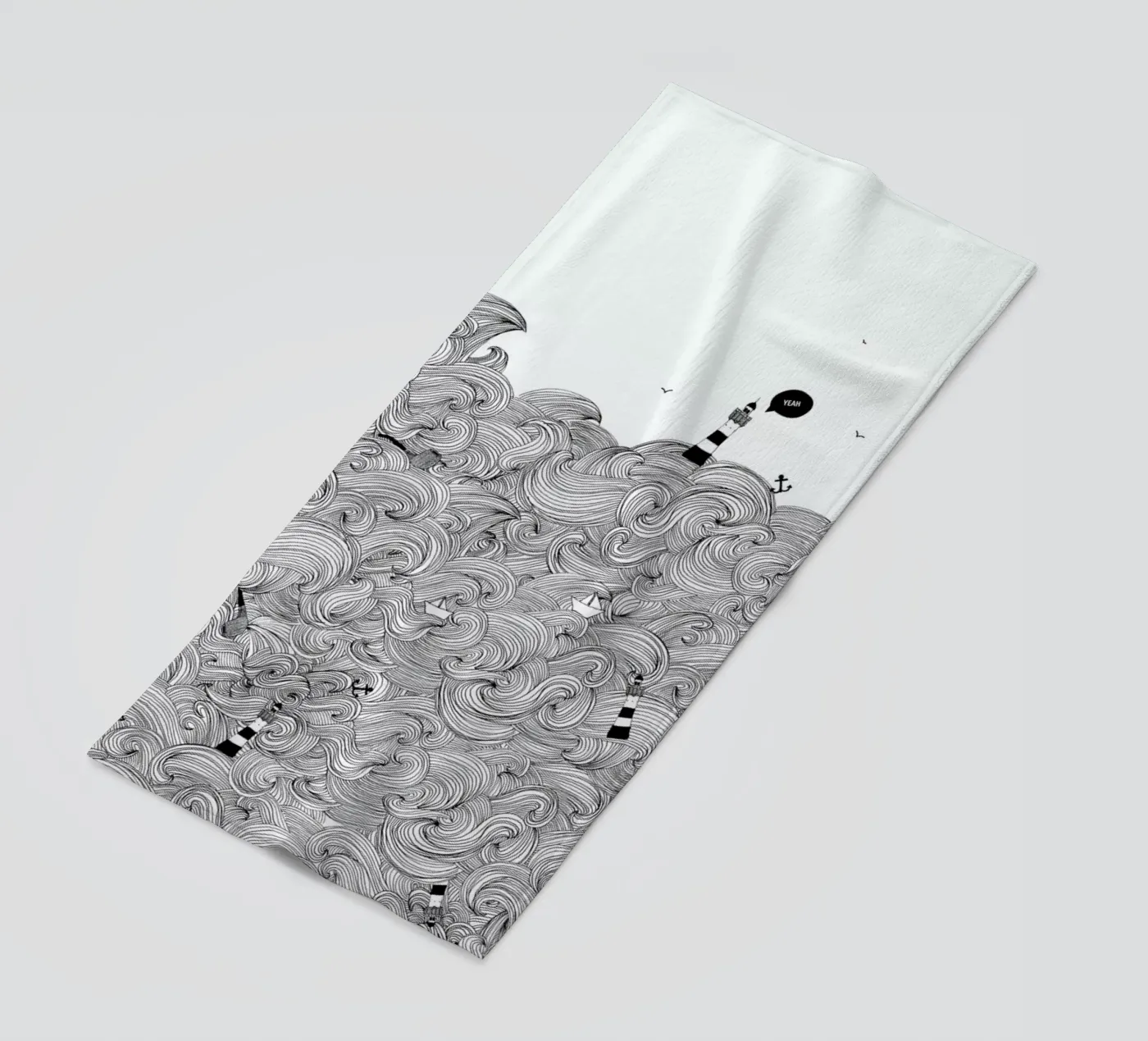 Ocean strandhanddoek van Anika Merten