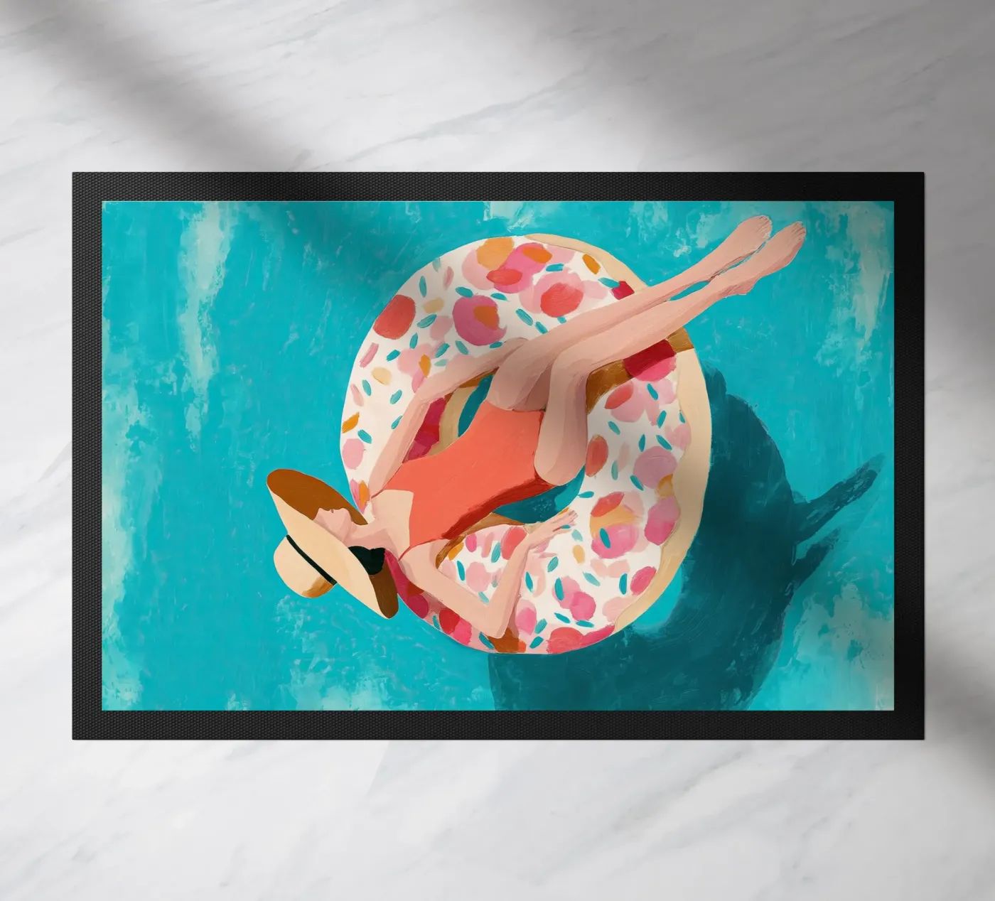 Floating Into Summer deurmat van Calypso