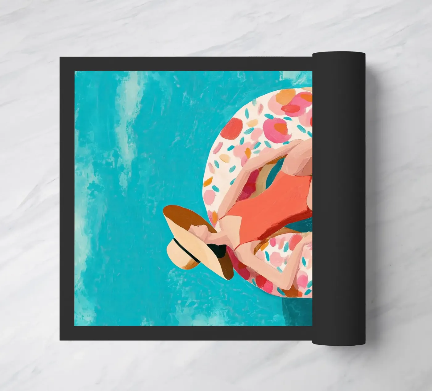 Floating Into Summer deurmat van Calypso