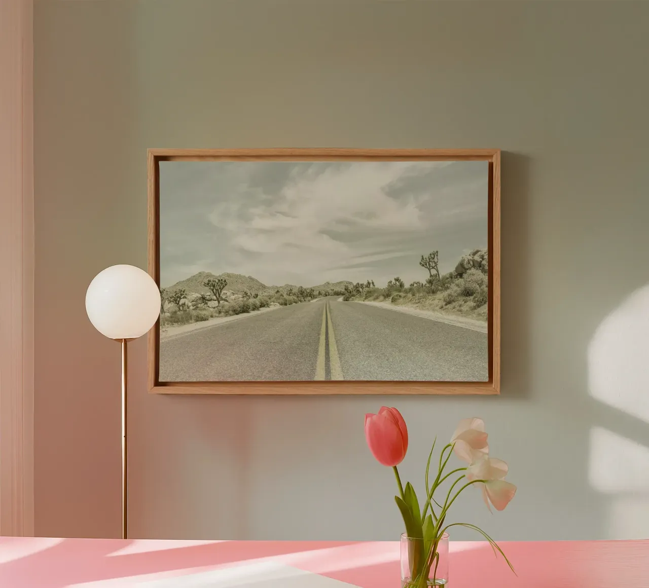 Joshua Trees, Park Boulevard | Vintage canvas van Melanie Viola