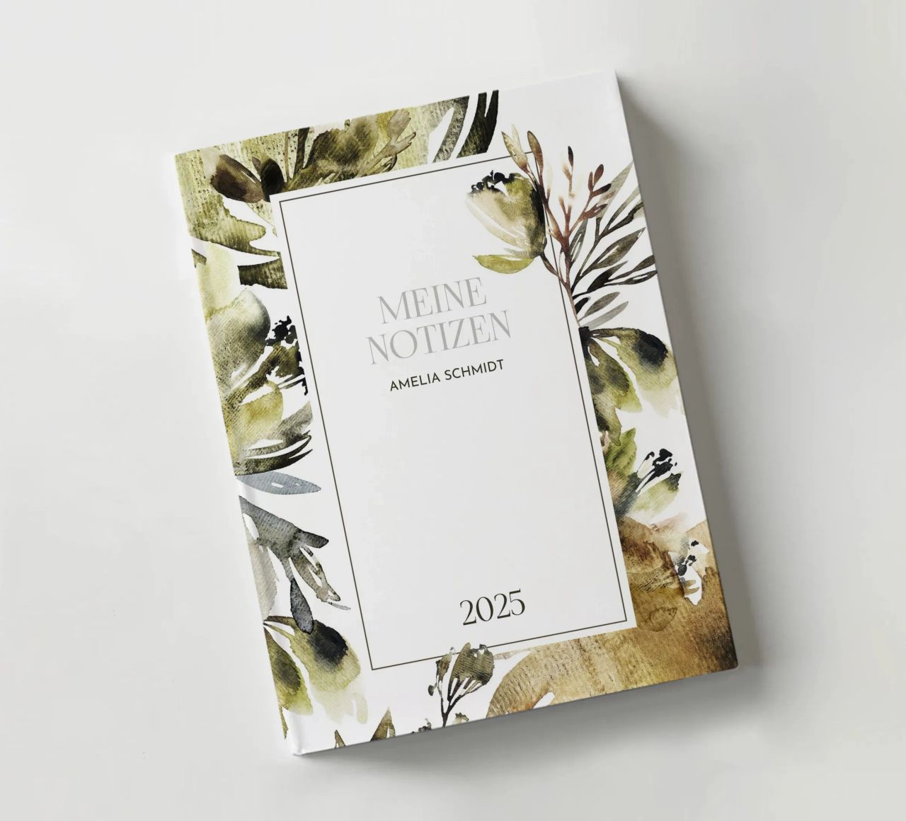 Greenery I notebook by artographiePapeterie