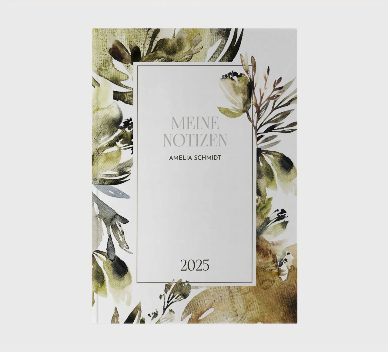 Greenery I notebook by artographiePapeterie