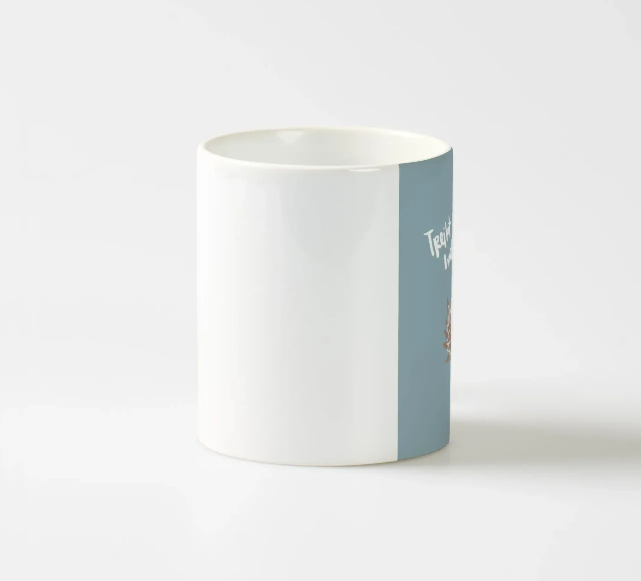 Mehr Schabernack tazza in ceramica da Brushmeetspaper