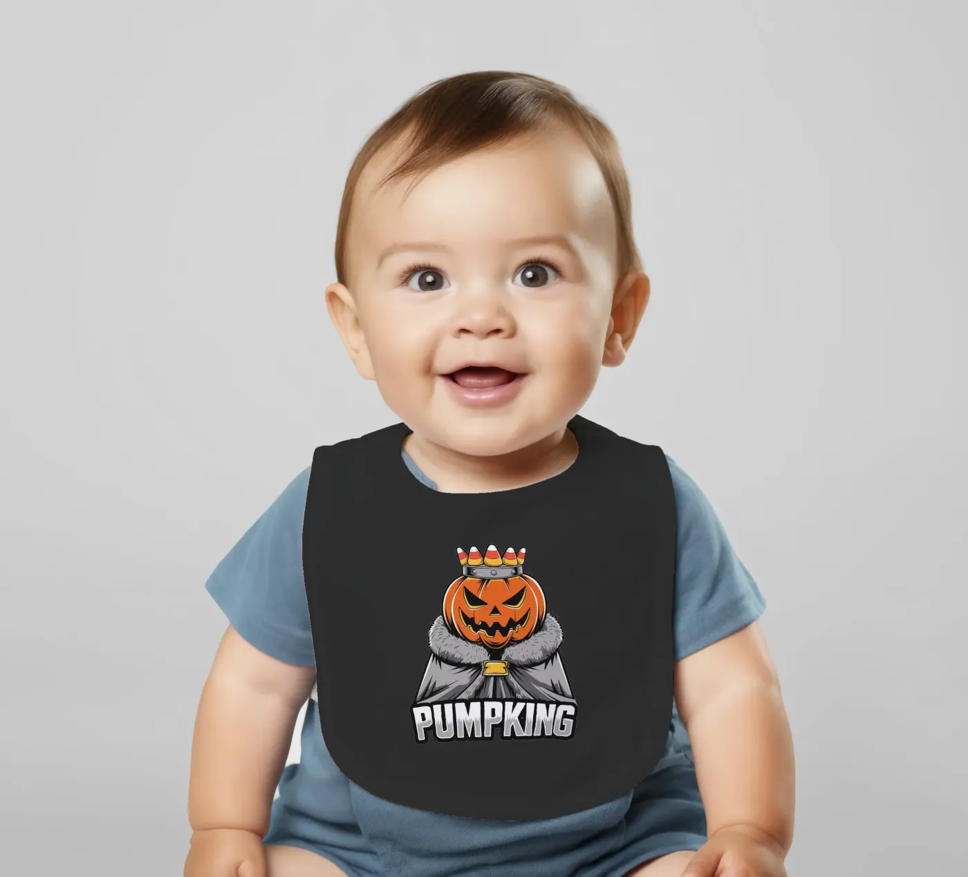 PUMPKING baby slabbetje van edsonramosart