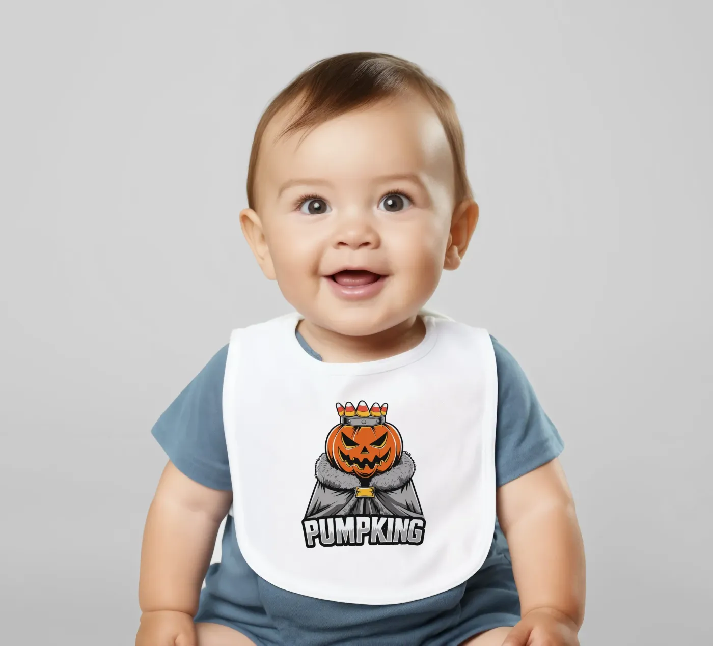 PUMPKING baby slabbetje van edsonramosart