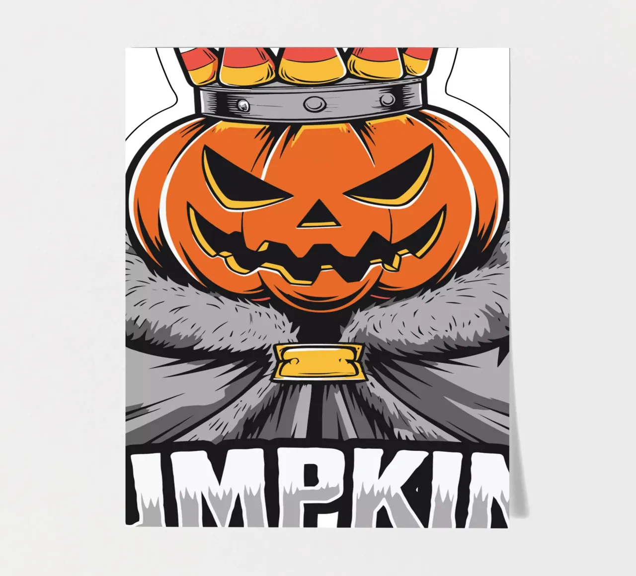 PUMPKING sticker sheet by edsonramosart