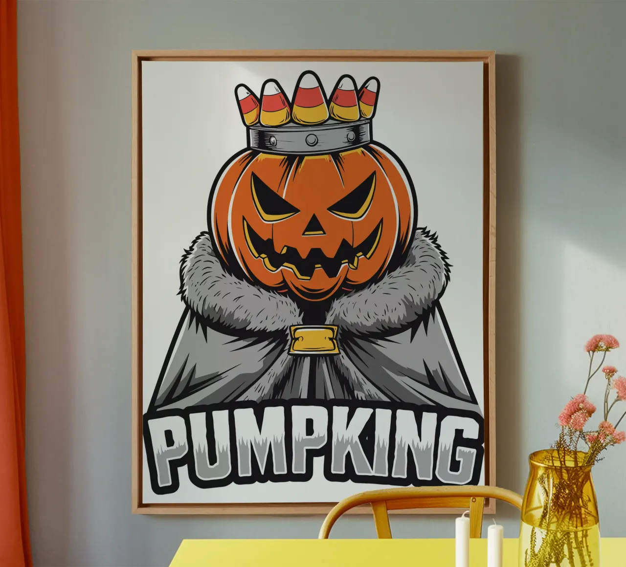 PUMPKING tela da edsonramosart