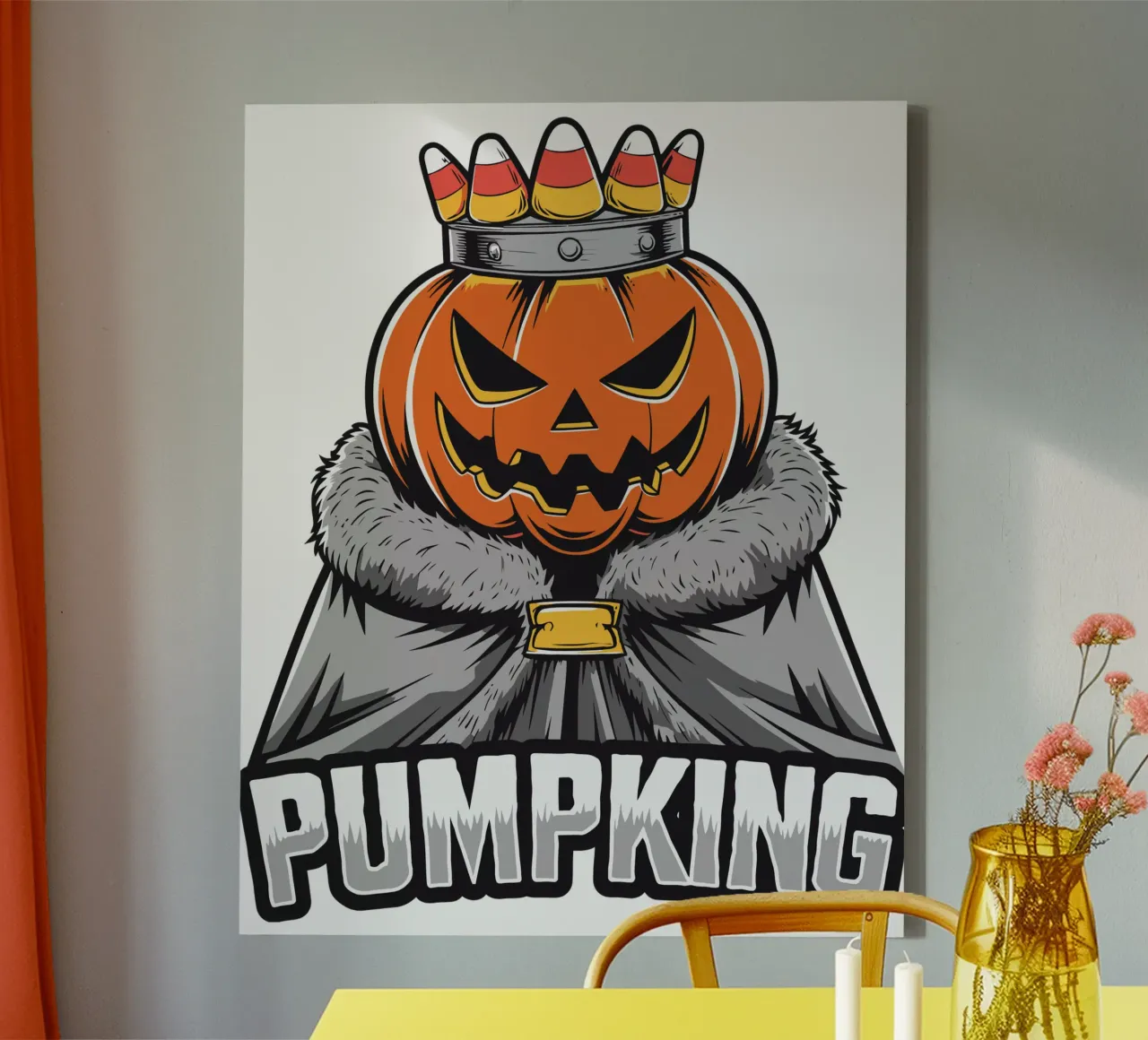 PUMPKING tela da edsonramosart