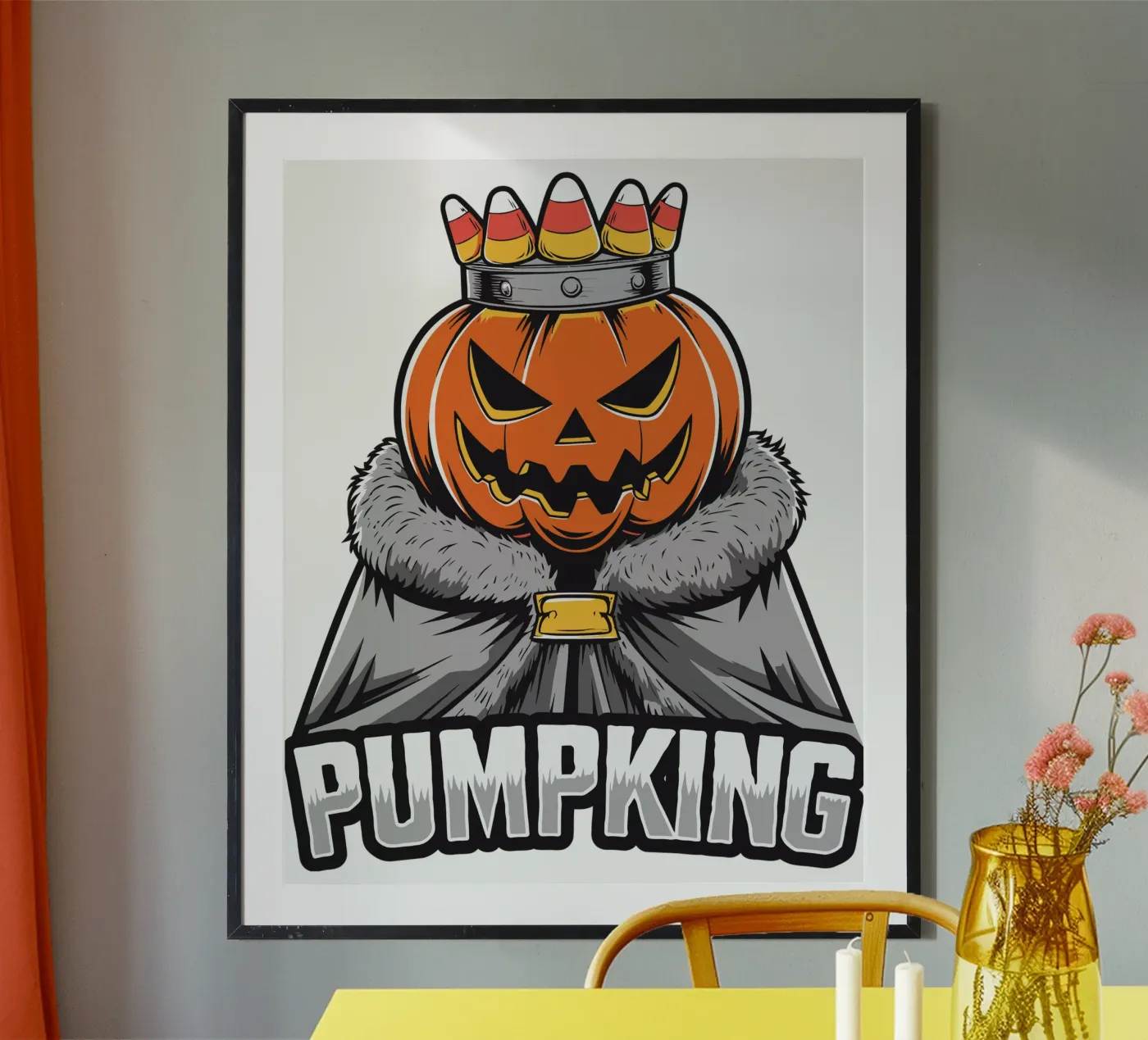 PUMPKING Poster von edsonramosart