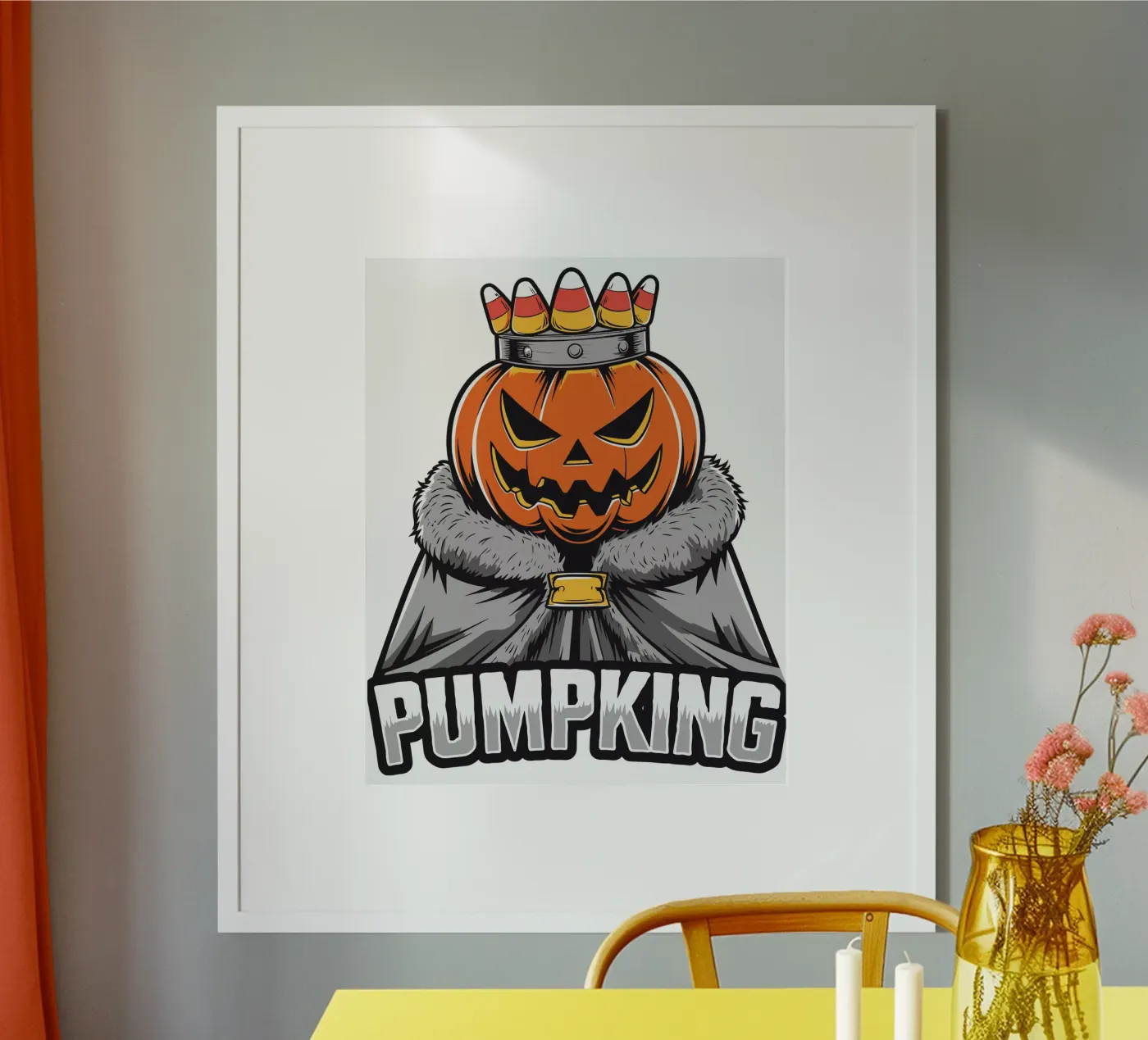 PUMPKING Poster von edsonramosart
