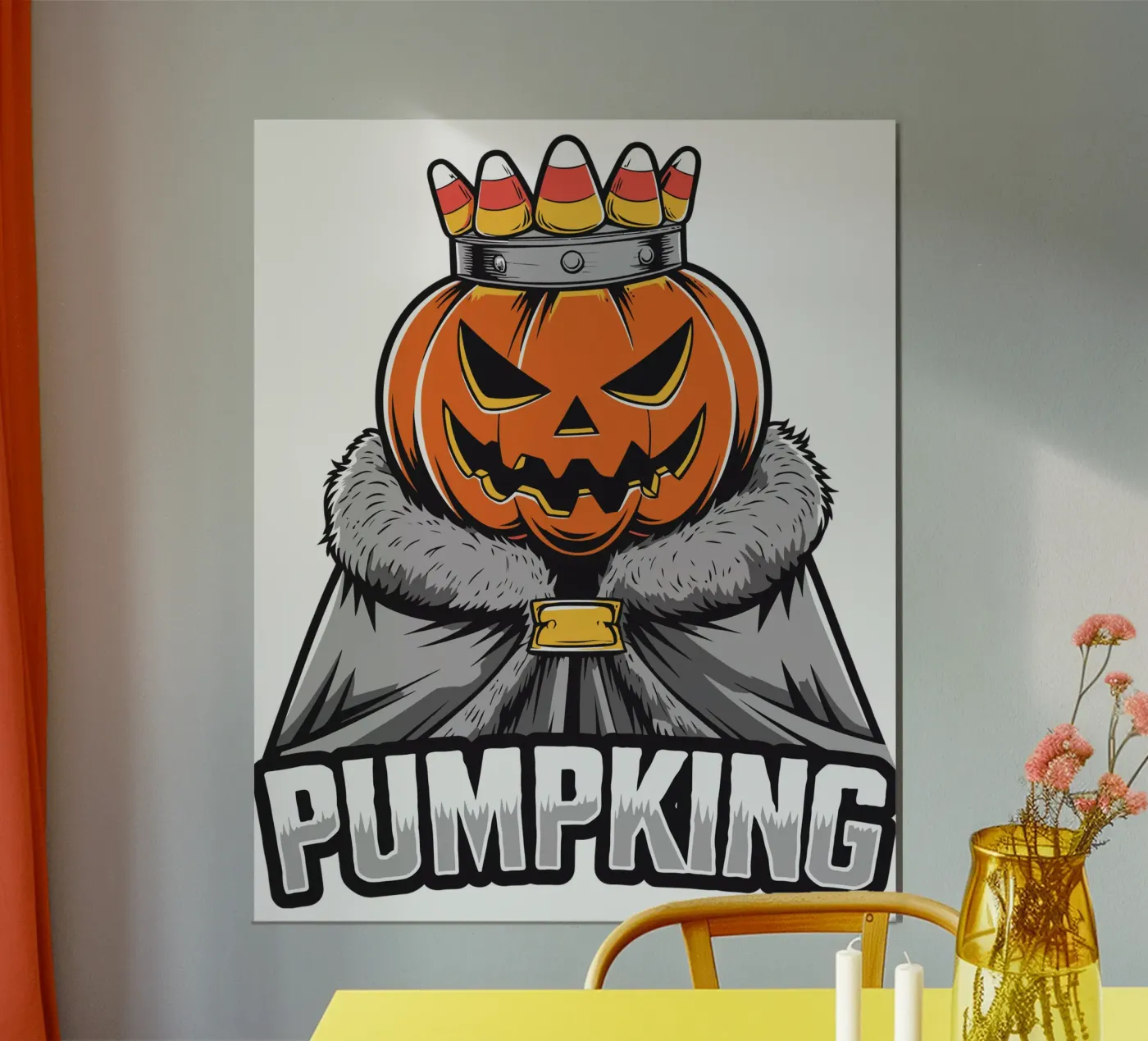 PUMPKING Poster von edsonramosart