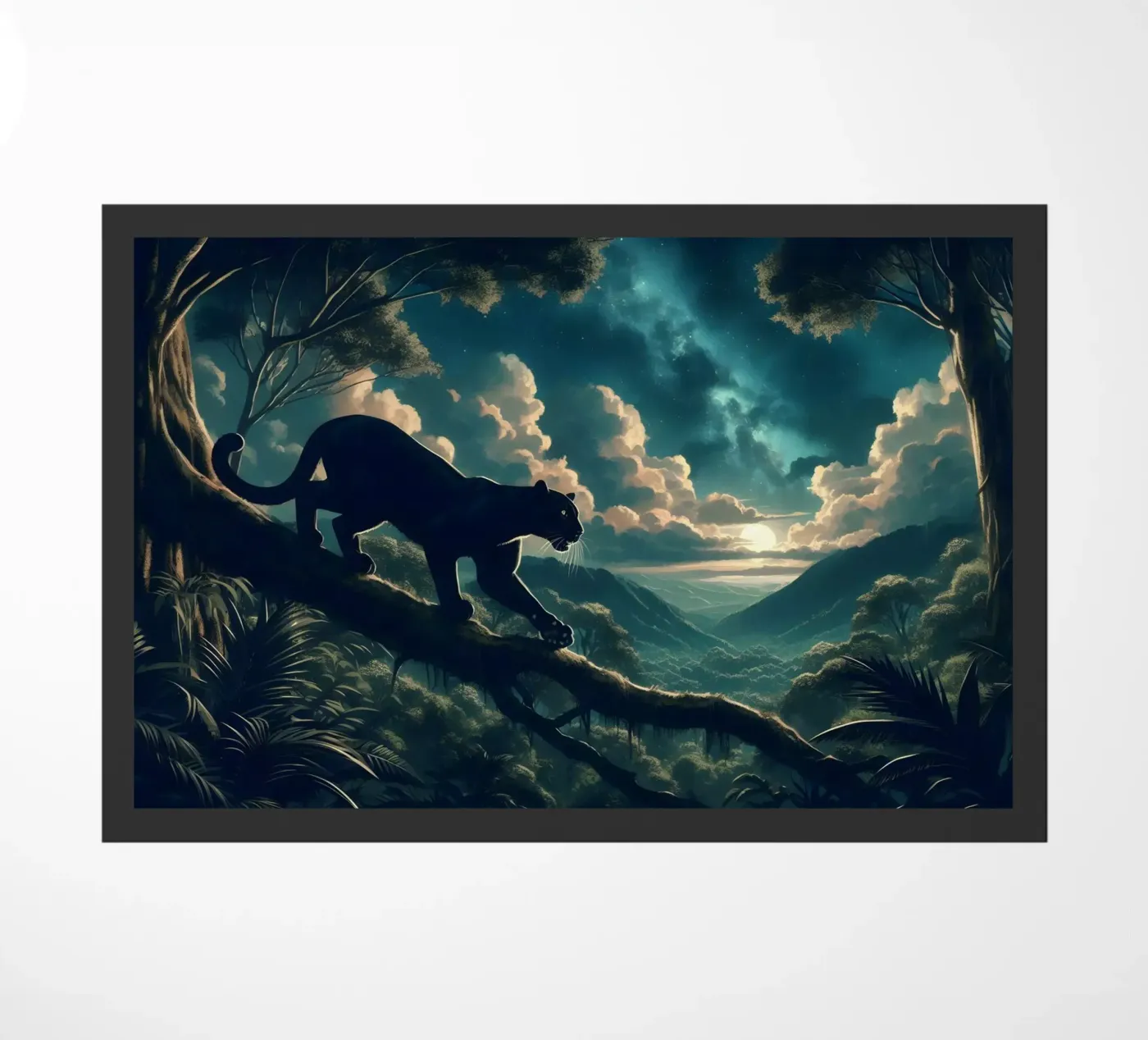 PANTHERE NOIRE zerbino da RUBIANT ART