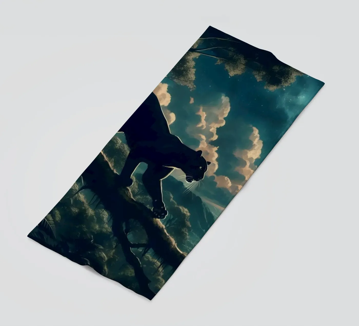 PANTHERE NOIRE telo mare da RUBIANT ART