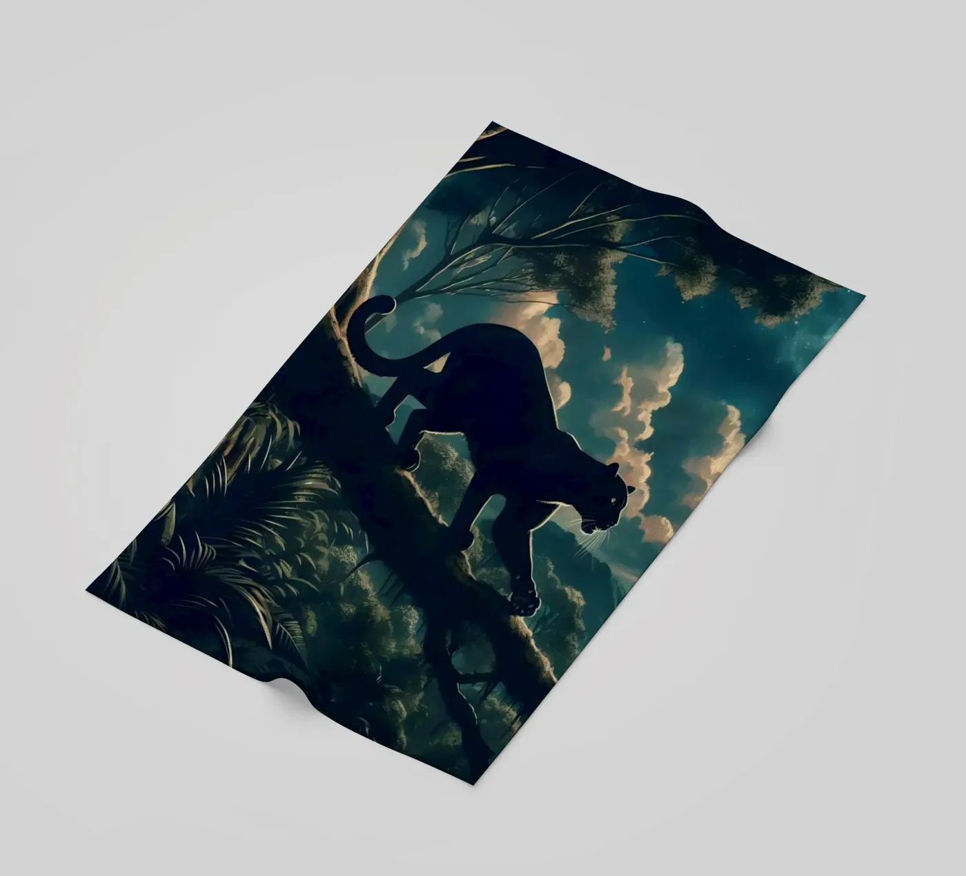 PANTHERE NOIRE telo mare da RUBIANT ART